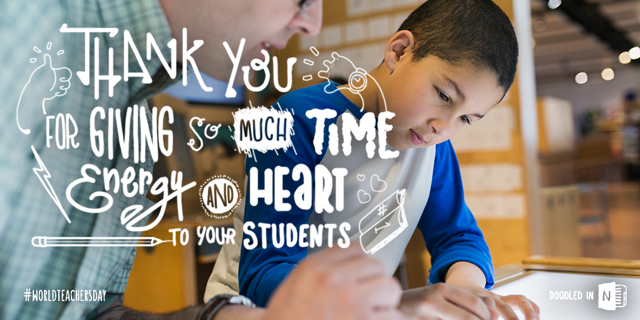 PowerofEdTech's tweet photo. Big shout out to all the teachers past, present, and future!!!
#worldteachersday http://t.co/JzknBoppy4
