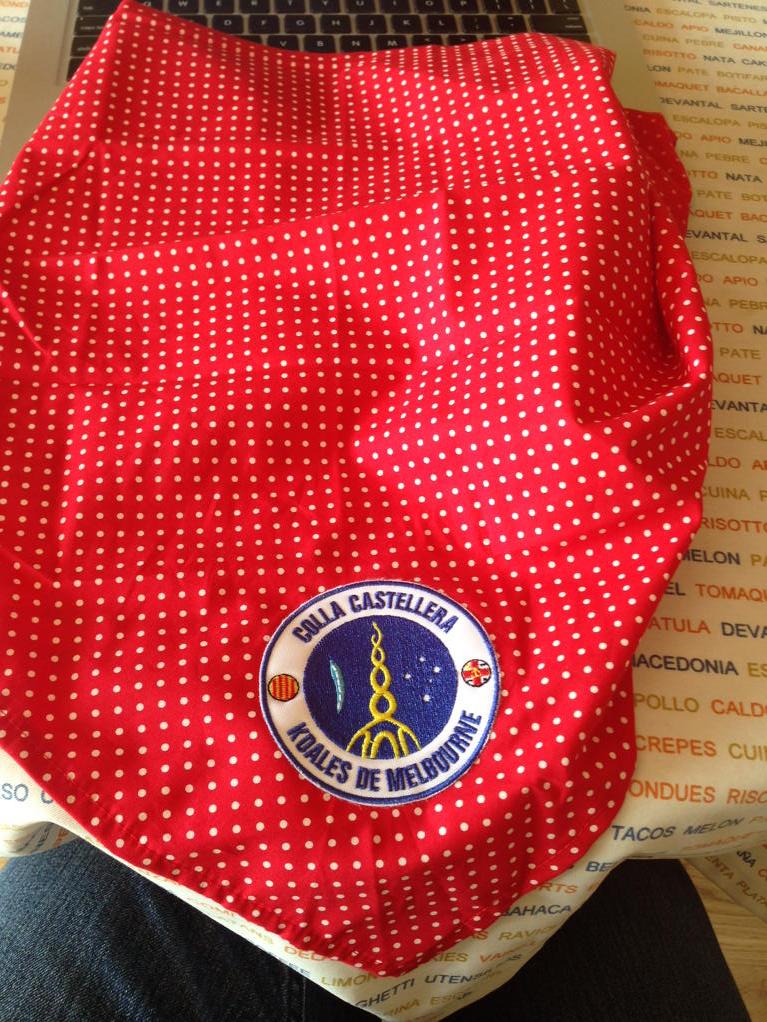 strengthbalance's tweet photo. Look what the mailman brought today! Thanks heaps @KoalesMelbourne! #castellers #downunder http://t.co/DITvWOQCOc