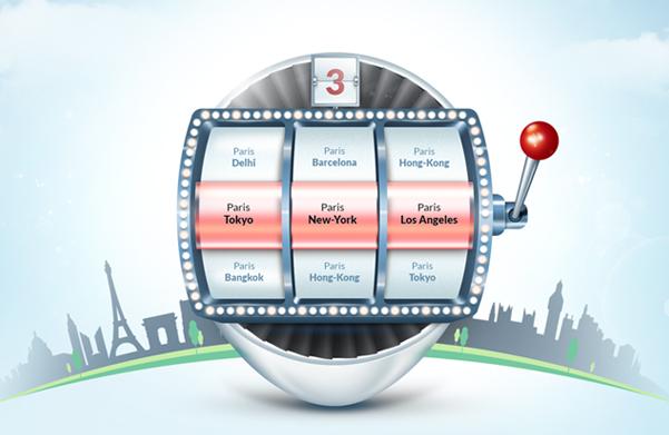 Feeling lucky today? Pull the lever to win free flight tickets! #AFgame l.kacdn.net/v-t