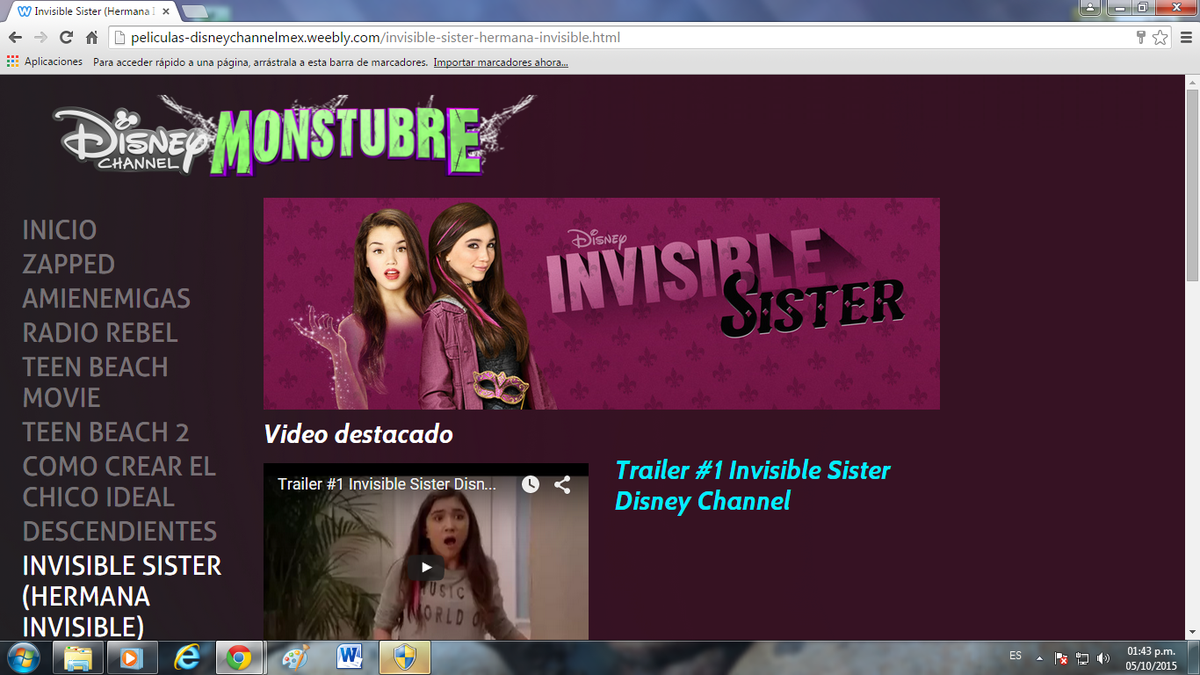 carlosb39253510's tweet photo. Ya Esta Listo El Sitio Oficial de #HermanaInvisible Entra a: http://t.co/7c8LhANnKT http://t.co/DsPSbTJzWp