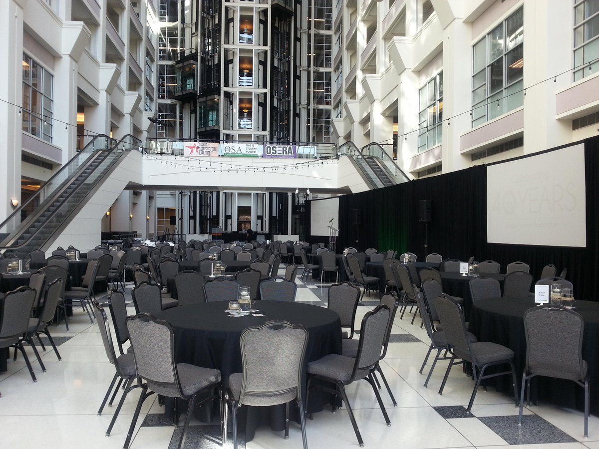 Think_AV's tweet image. Pre-show with @OregonStudents celebrating 40 years at Montgomery Park this past Saturday. AV &amp;amp; Lighting by @Think_AV