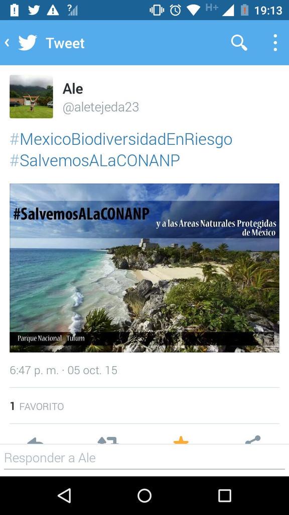 aletejeda23's tweet photo. #MéxicoBiodiversidadEnRiesgo 
#SalvemosALaCONANP http://t.co/EQHnGc9mmv