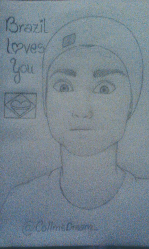Biangtan_'s tweet image. hey @WeeklyChris look what I drew... or what I tried to draw... you🙈 #projectcolliners #ChrisCollinsCover Te Amo♥