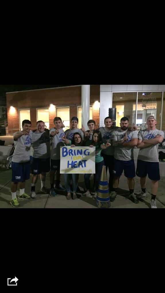 Shoutout to the boys winning the first night of Phi Sig Inferno to raise money for charity #PhiSigInfernoUNH