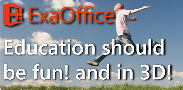 We're trying to help Education be reinvigorated-with 3D and VR. Free for teachers! Contact me for details! <a href="/exaoffice/">ExaOffice</a>