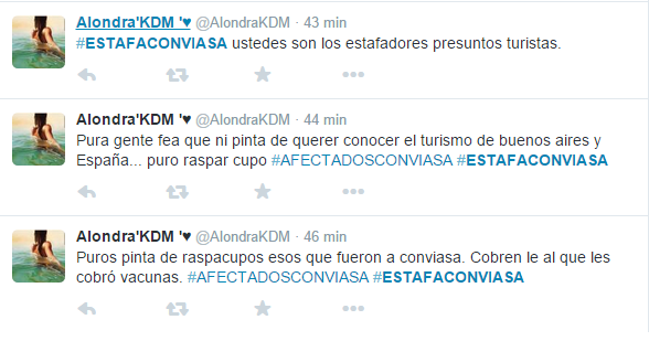 FBrako's tweet photo. #EstafaConviasa #AfectadosConviasa Tipico pensamiento chavista... simplemente gente maldita, mas nada. http://t.co/KoEq7tko7o