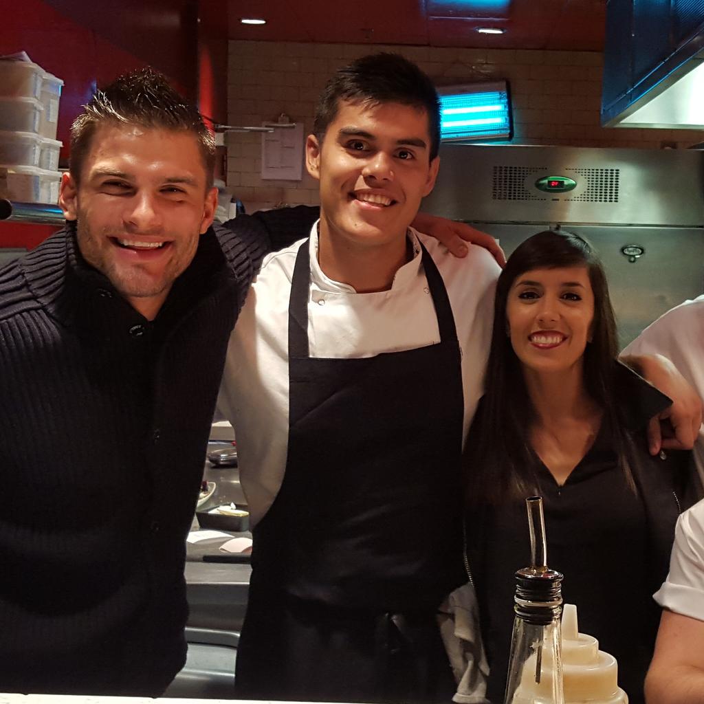 Always a pleasure having you guys in 💃💃 <a href="/AljazSkorjanec/">Aljaz Skorjanec</a> <a href="/JManrara/">Janette Manrara</a>