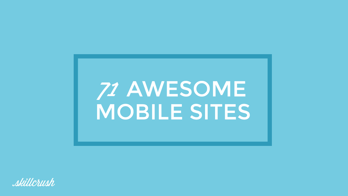 RobotecRts's tweet image. #GoGettersNetwork #WebEdition - 1 GORGEOUS Sites with the Best Mobile Designs hubs.ly/H01fqsk0