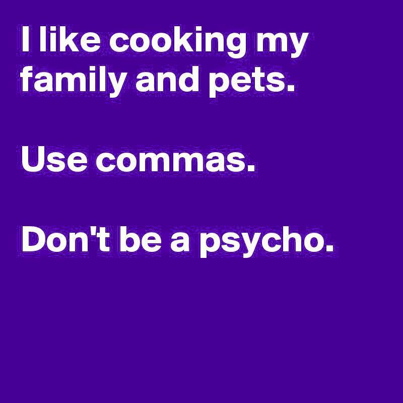 Don't be a psycho. ;) #twitterbloc
