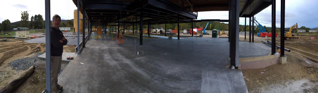 alchemistbeer's tweet photo. The first section of slab has been poured! http://t.co/yK6ysTcdbN