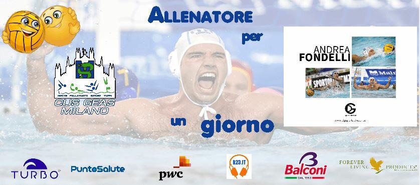 Mercoledì 7 ottobre <a href="/DeddyFondelli/">Andrea Fondelli</a> a #Milano "Allenatore per un giorno" liguriasport.com/2015/09/29/fon…
