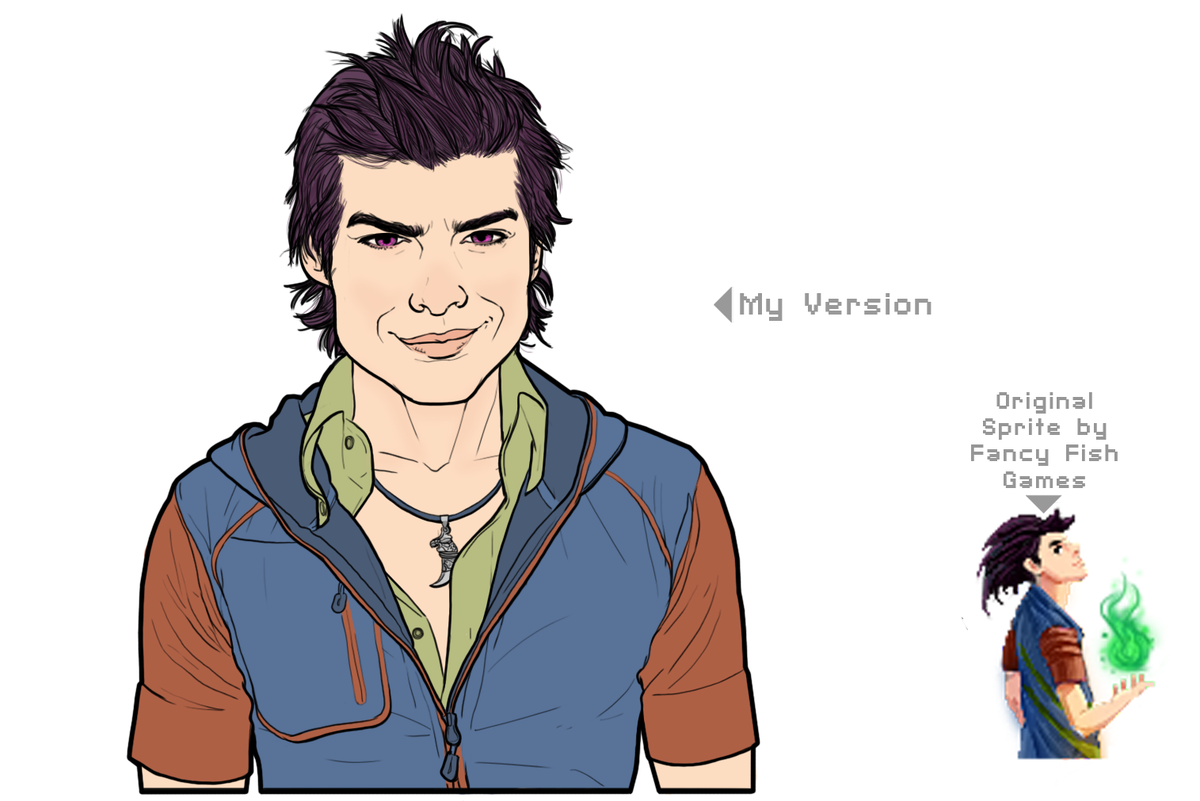 ManovermarsPlay's tweet photo. First color pass - #DeityQuest #indiedev #characterdesign #gameart #vgm #ost #soundtrack #rpg #illustration http://t.co/mQO7uvyZAd