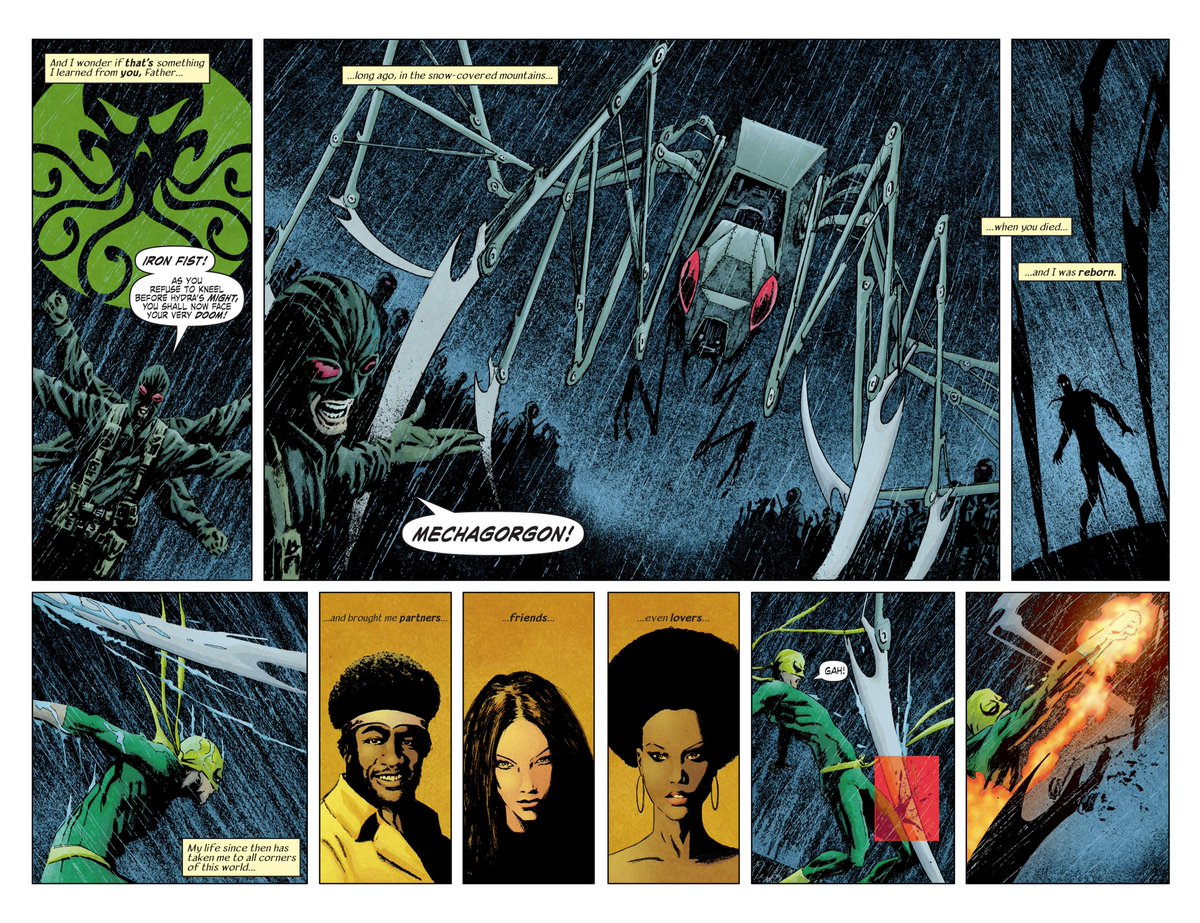 comics__porn's tweet photo. The Immortal Iron Fist #1 (2007)
Ed Brubaker, Matt Fraction and David Aja http://t.co/dPbk5x4jNC