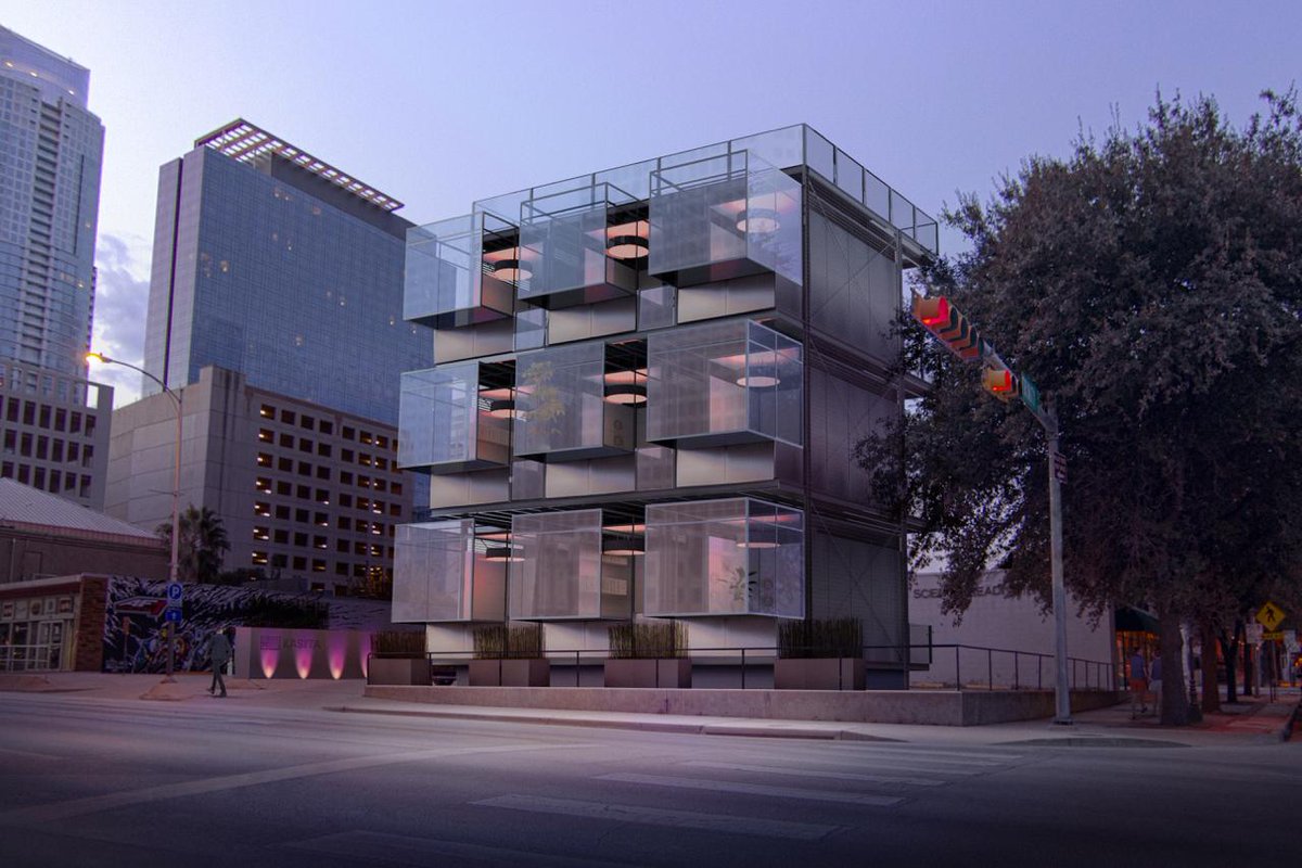 Industrial designed stackable homes done right. kasita.com