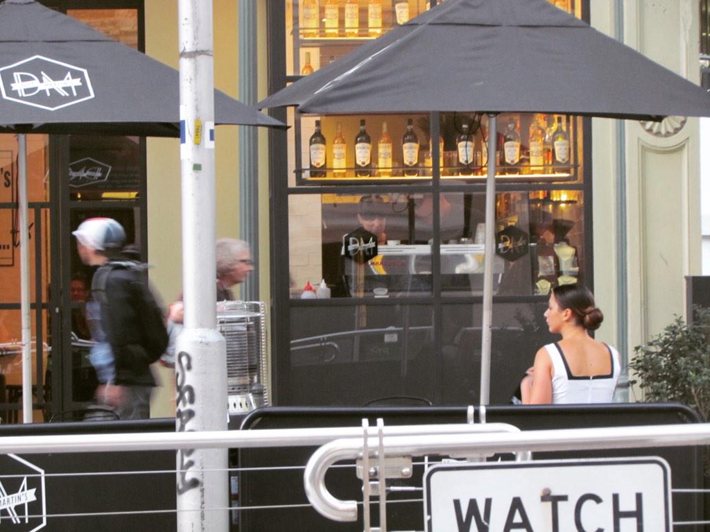 CollinsQuarter's tweet image. Coffee on a Spring Melbourne Day.  What could be better? #docmartins #collinsquarter