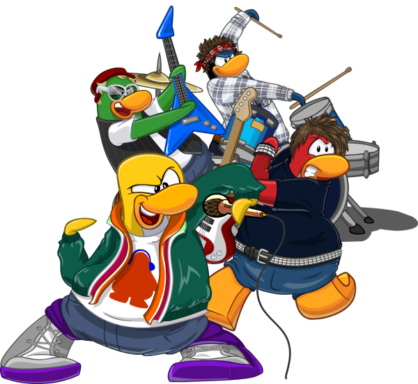 Penguin43CP's tweet photo. RT if you'd like the Penguin Band at @clubpenguin's 10th Anniversary Party on @clubpenguin!
#10YearsOfCP http://t.co/QcJKY1VTni