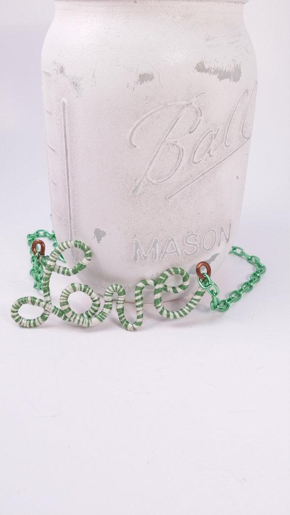 Lynnsgr8byz's tweet image. Recycled copper "LOVE" necklace arnd.co/1kgA6 #bestofEtsy #kprs