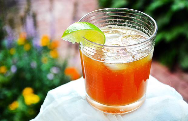 What a difference a day makes. Yesterday we were enjoying #cocktails at a garden party, today it's tea by the fire.