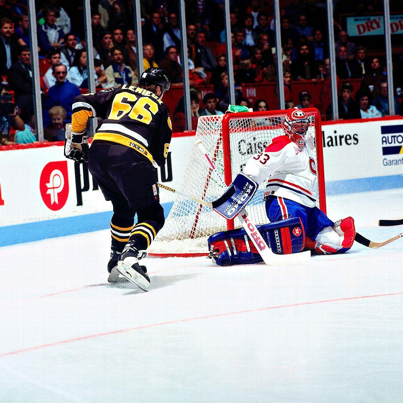 Happy 50th birthday, Mario Lemieux and Patrick Roy! 