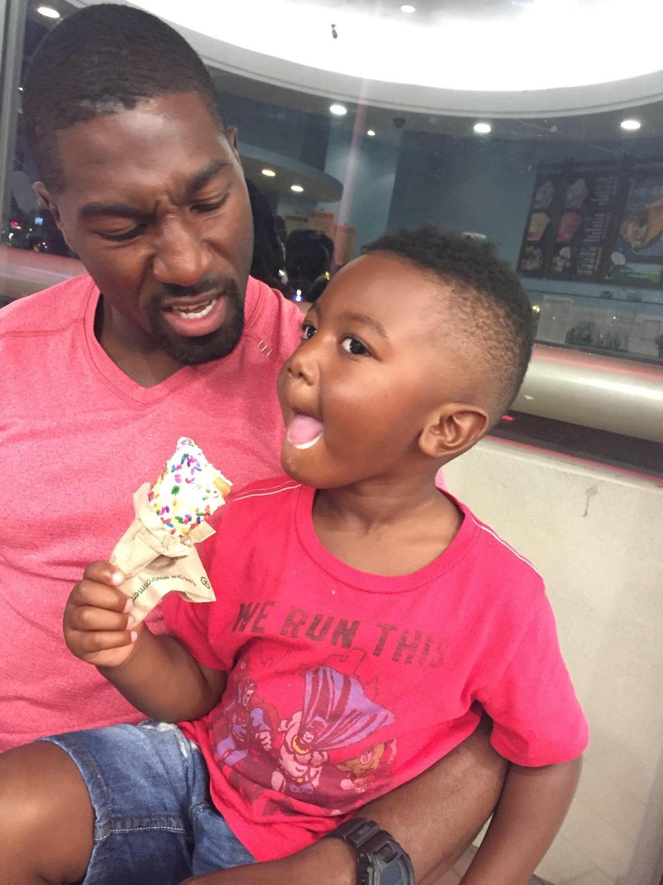 Blessed to be able to wish a Happy 3rd Birthday to my big boy, Aice, today     