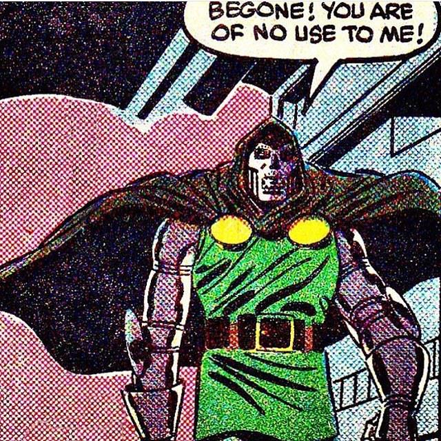 PetesBasement's tweet photo. Breaking Up With Your Girlfriend - Level 9,000

#DrDoom #KneelBeforeDoom
#IAmDoom
#Doom #V… http://t.co/7xMAObIh9r http://t.co/cCBQgzY8oW