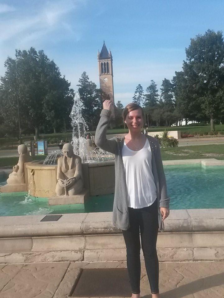 straitkimberly's tweet photo. #ISUbuildingselfie #Artselfie #ISUTradition http://t.co/yQki6Zv3jL