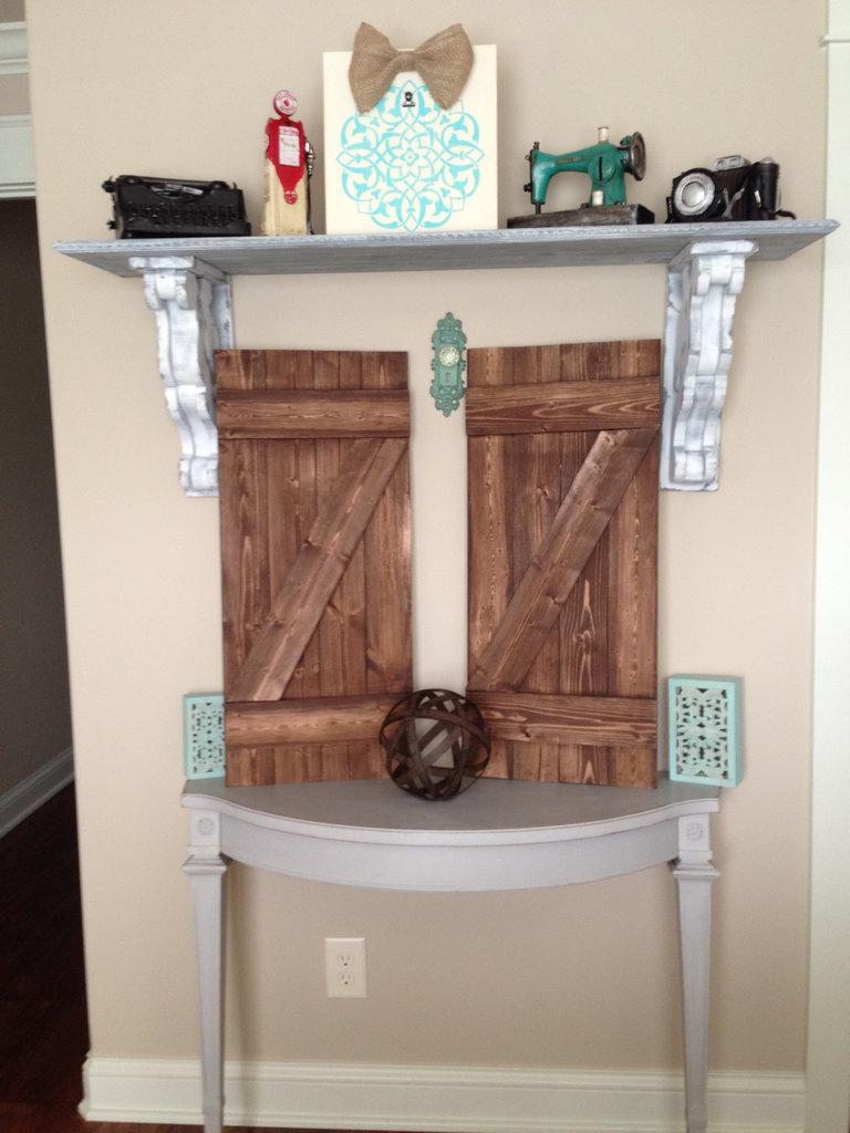 ChicRusticSigns's tweet photo. Pair of dark walnut z bar wood shutters by #ChicRusticSigns (100.00 USD) #etsy #chic #rustic #sign #custom #reclaim… http://t.co/EMi26XCBjE