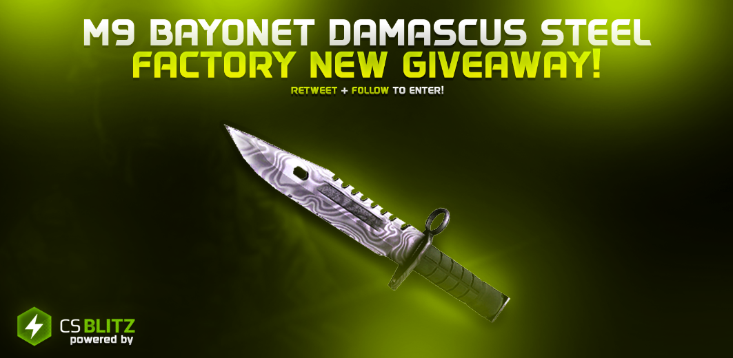 imcoty's tweet photo. M9 Bayonet | Damascus Steel GIVEAWAY! 

RT to enter! 
Must be following Myself &amp; @playCSBlitz :D

GL <3 http://t.co/7NnFx0v2mW