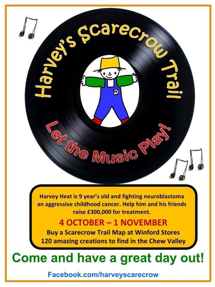 This year we're supporting the Harvey Hext Scarecrow Trail. Come and see who is in our window.