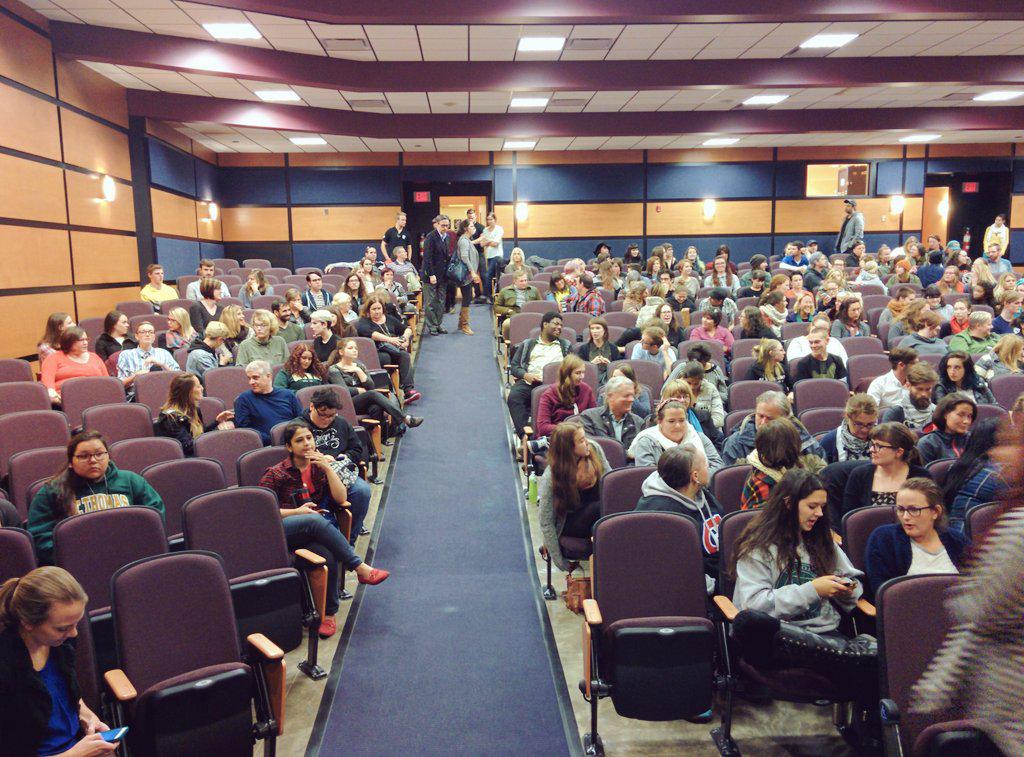TransActionNB's tweet image. Huge turnout for the doc screening!!!