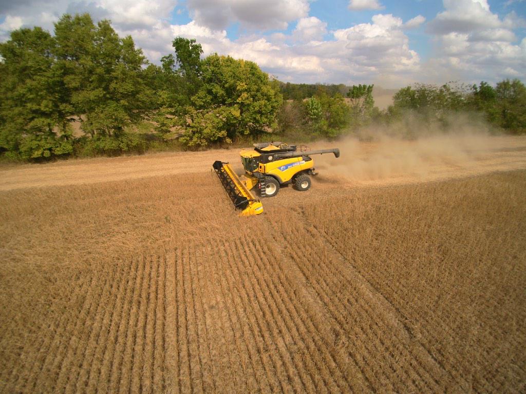 taterpatch2's tweet image. 2015 sbean harvest from the eye in the sky