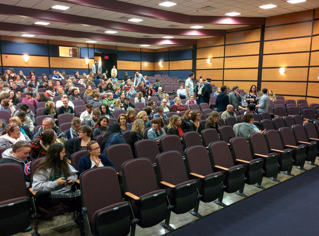 TransActionNB's tweet image. Huge turnout for the doc screening!!!