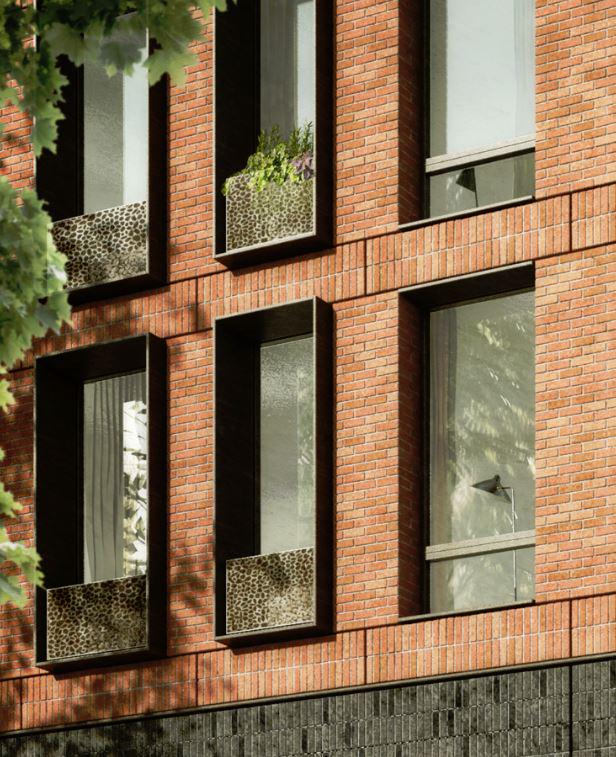 pacificparkbk's tweet photo. “#Carlton is a beautiful street of #masonry row houses, lots a texture on the windows” #RickCook on #535Carlton http://t.co/9SNepJmdLo
