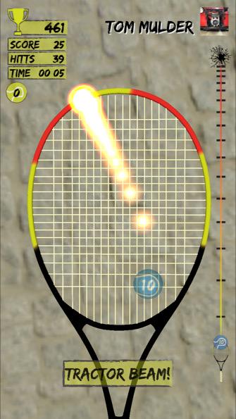 Hittball's tweet image. #hittball tractor beam! Touch the screen if you have more than 5 pts. Stop the ball from going over the edge.