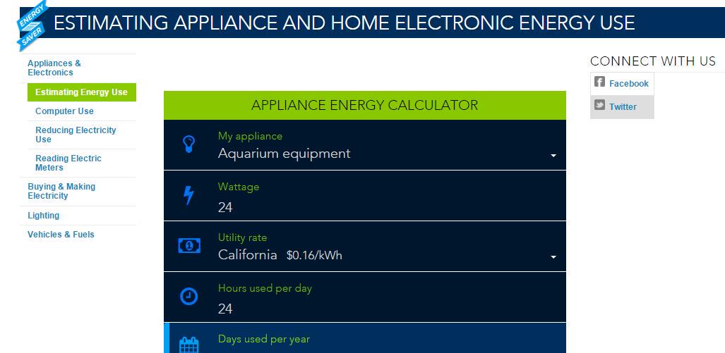 How much energy does ___ use? Our appliance &amp; electronic energy use calculator can tell you! go.usa.gov/3uCQQ