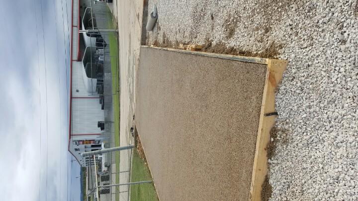 CMSPervious's tweet photo. #PerviousConcrete with Webb Concrete and # Forta Ferro-Green and #hydroMax.  89 stone is beautiful http://t.co/lV9IeWn8s2