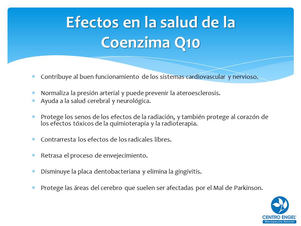 co q 10 beneficios