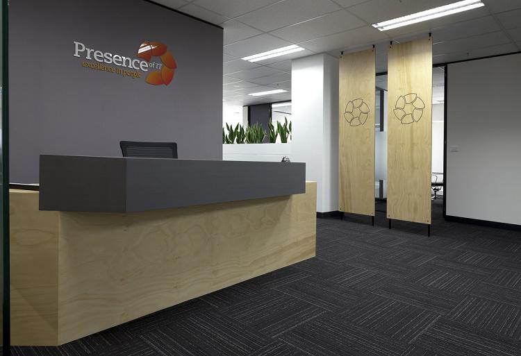 VantageProp's tweet image. Vantage Fitouts successfully completed job @Presenceofit reception area #vantageproperty #vantagefitouts