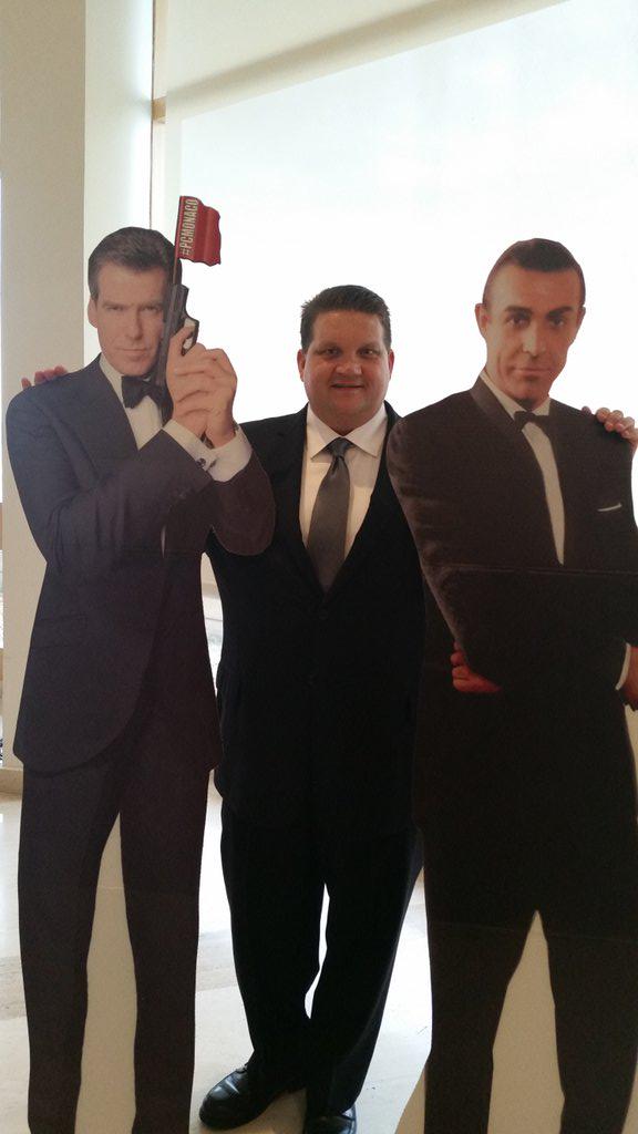 PerkowskiRick's tweet photo. #pcmonaco Gentlemen we have a mission at the FedEx Gala tonight...bring your selfie sticks.... http://t.co/gpgxpGsn5p