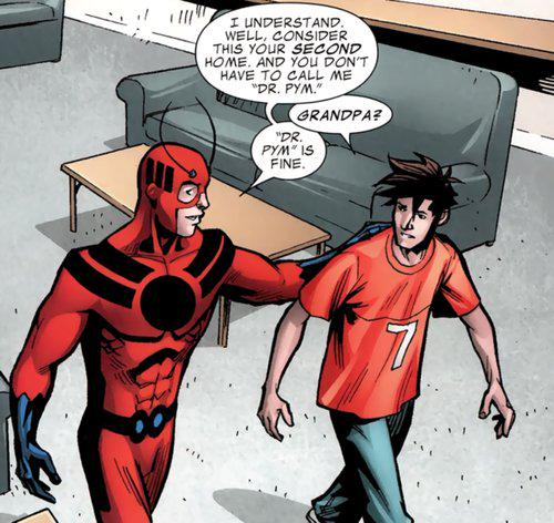 UltronsCreation's tweet image. "Grandpa Pym always was rather nice to me."