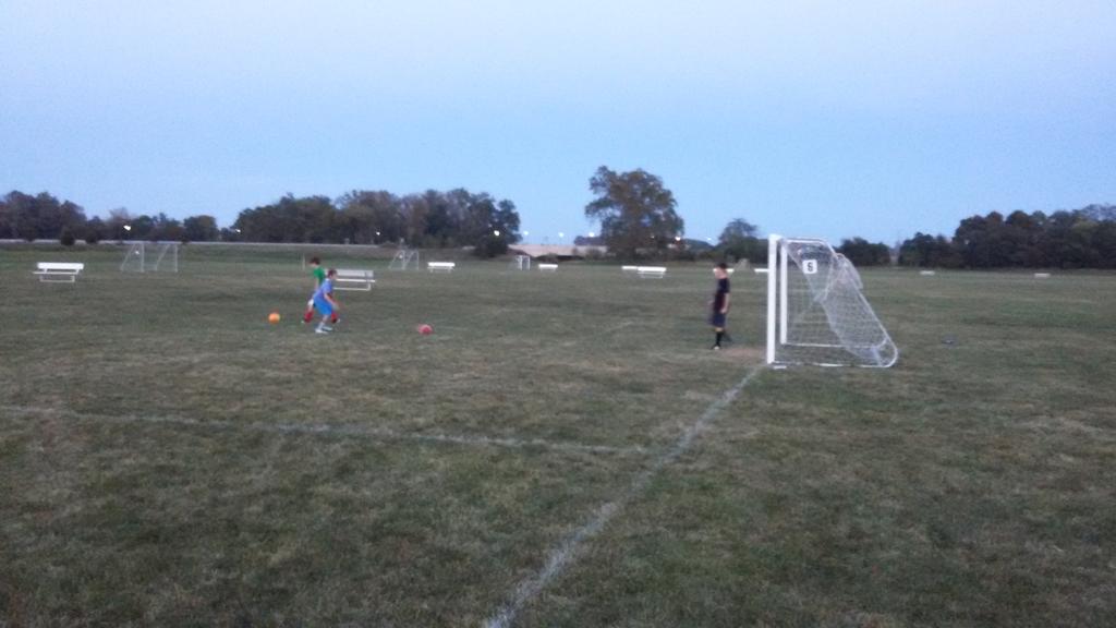 downshiftdata's tweet photo. Nearing the twilight of another fall season @BlueRiverSoccer http://t.co/vYUwRJkzSi