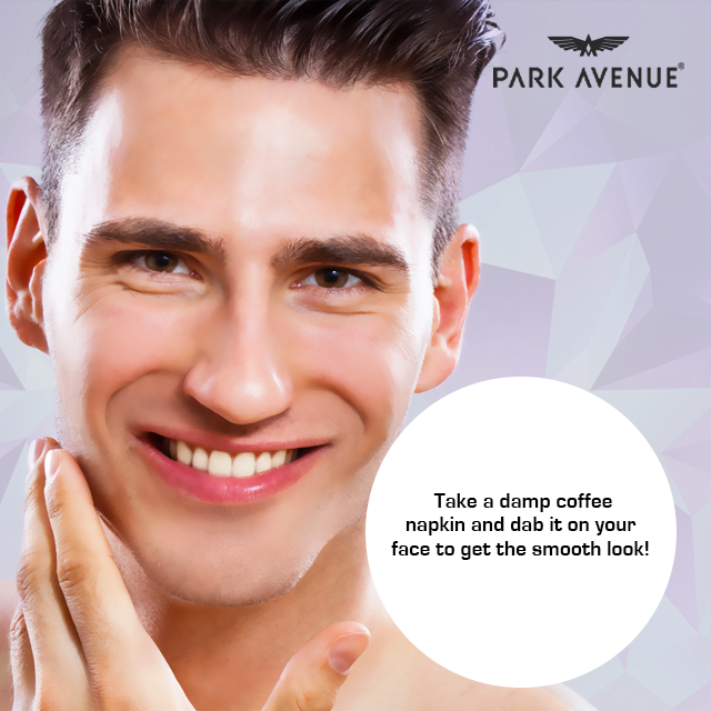 ParkAvenueSpeak's tweet photo. You’re out and about and looking a little bit greasy? Check out our #GroomingHack http://t.co/Cq3m4FOzqY