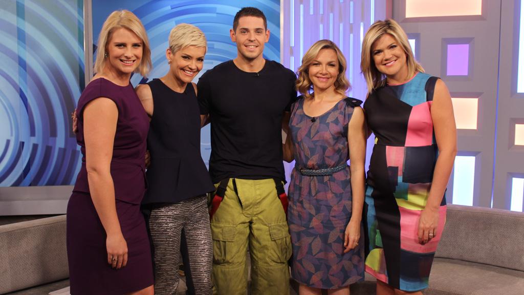 Big thanks to <a href="/SamRouen/">Samuel Rouen</a> from #TBLAU for joining us this morning! His incredible story: bit.ly/1M99a6C