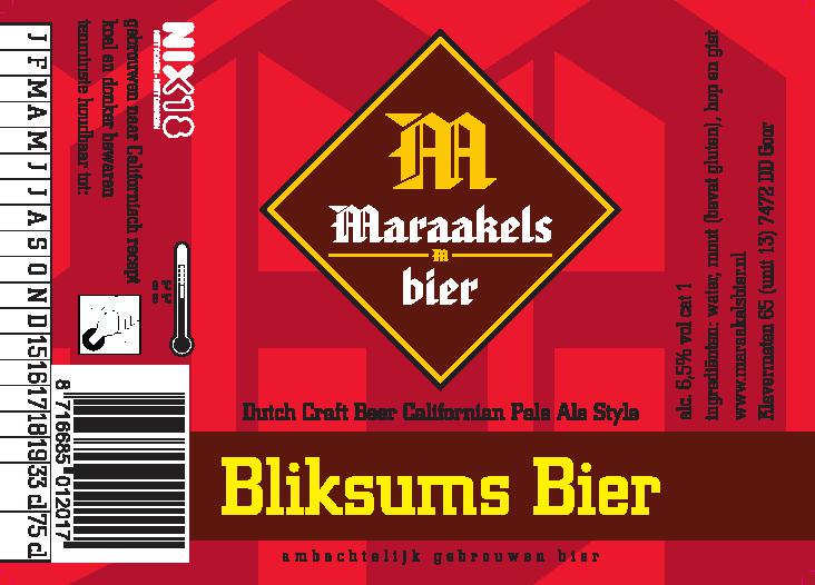 Maraakelsbier's tweet photo. This week on tap @De_Haverkamp  Markelo our Maraakelsbeer Bliksum, come in and try it !!! http://t.co/7Z70B3eQzk