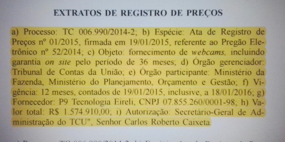 jamilgomes_'s tweet photo. 9.000 webcams p Ministérios #Faz #Planej e #Orç_e_Gestão custaram R$ 1.574.910,00. #VamosMudarEsseQuadro http://t.co/1NQLihkLL4