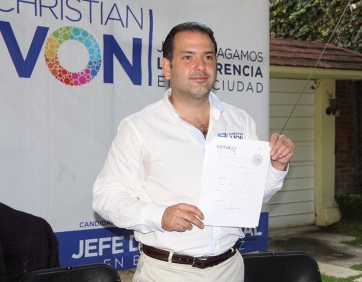 Les comparto nota de Noticias MVS: Ofrece Von cuatro ejes de acción en Benito Juárez ->  noticiasmvs.com/#!/noticias/of…