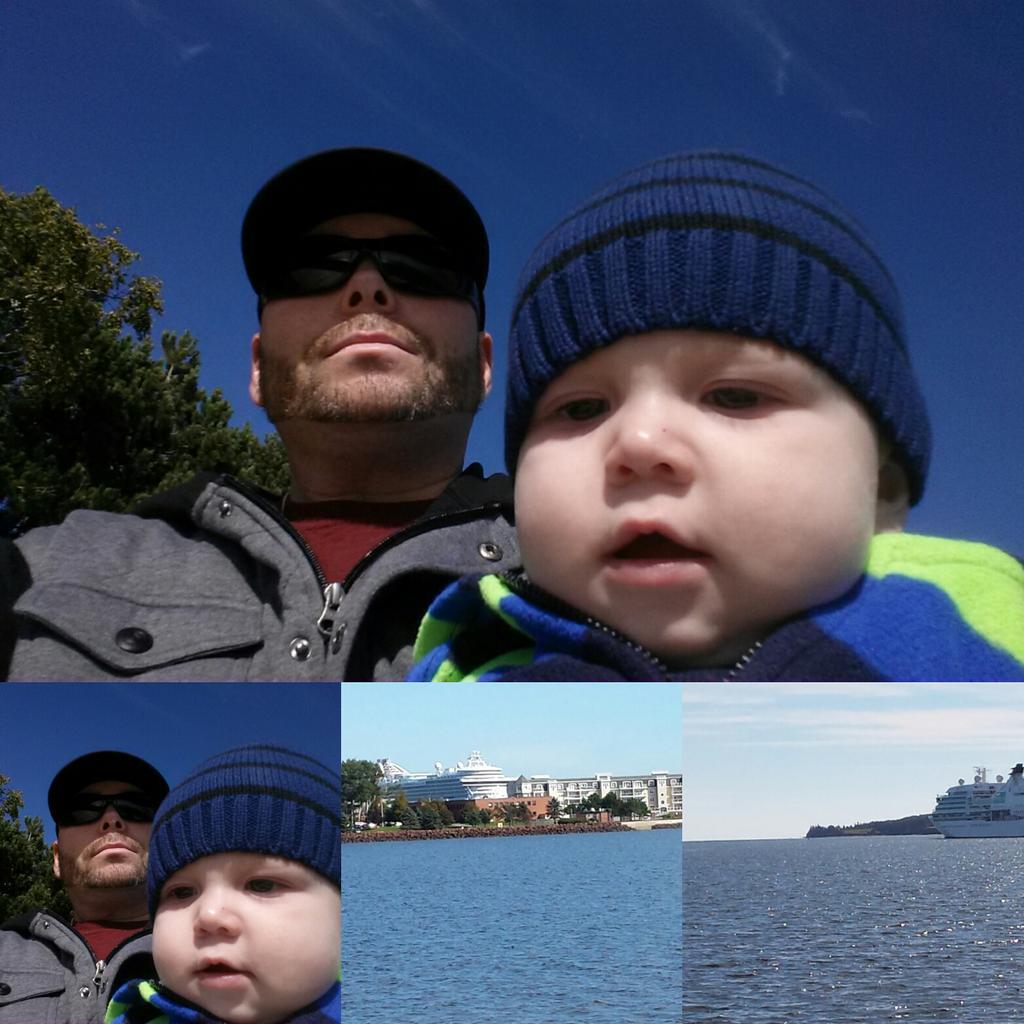 chefaaron1's tweet photo. Watching the cruise ships at the boardwalk with the boy #pei #familyday #sunnyday http://t.co/ktOQMpw0iC