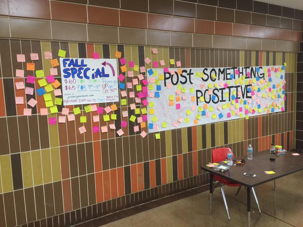 1st day of Posting Something Positive!! <a href="/gpisdcounselors/">gpisdcounselors</a> #GPISDbullyproof