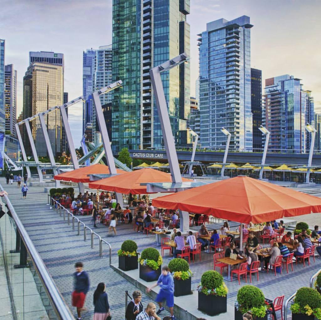 BrentToderian's tweet photo. Patios can help turn a failing space into a #peopleplace, like the otherwise cold #JackPoolePlaza. #stickyspaces. http://t.co/48cbyPkKxU