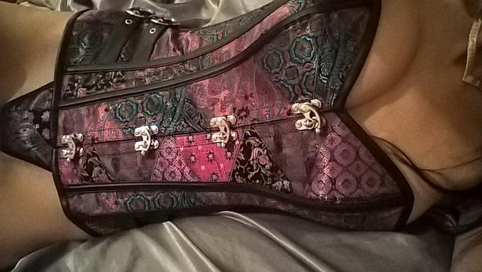 The new corset pics taken w/ new phone want chip in on next corset send Amazon gift card to faithsphone@yahoo<a href="/tag/netprincess"class="tags"><span>#netprincess</span></a>